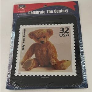 Celebrate the Century Teddy Bear USPS stamp mouse pad